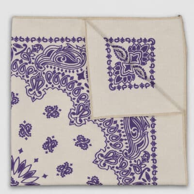 Wisteria Lavender Paisley