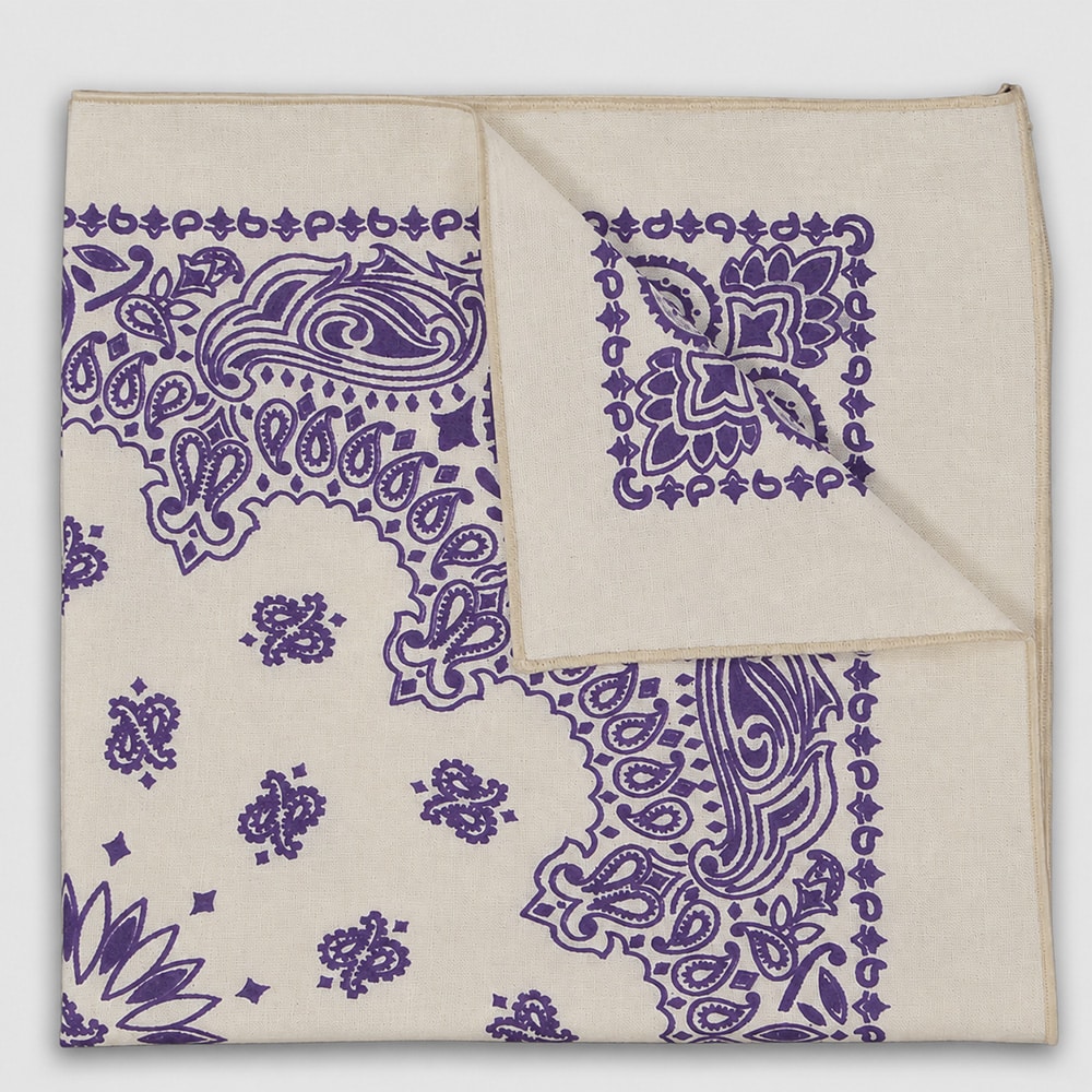 Wisteria Lavender Paisley